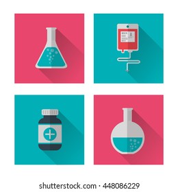 icon set over frame. Medical and Health care design. Vector grap