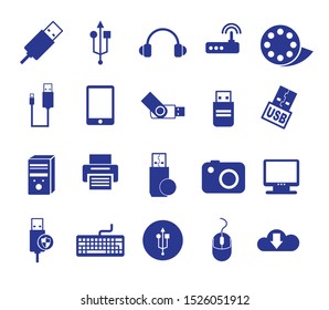 Icon set pack, High Quality variety symbols for all purposes Vector illustration
