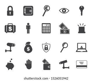 Icon set pack, High Quality variety symbols for all purposes Vector illustration