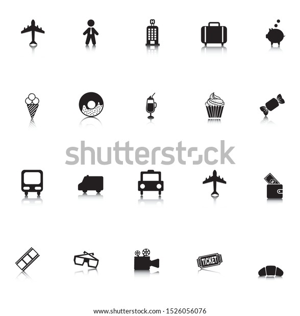 Icon set pack, High Quality variety symbols\
for all purposes Vector\
illustration