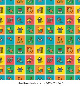 icon set party vector