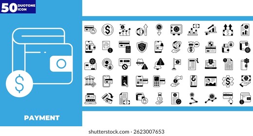 icon set Payment all options