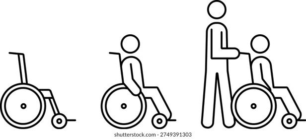 Icon set people who
