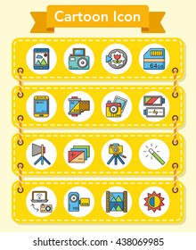 icon set photo vector