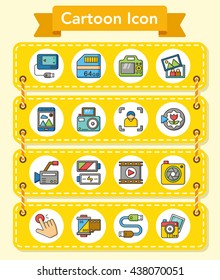 icon set photo vector