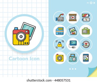 icon set photo vector