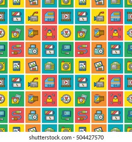 icon set photo vector