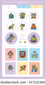 icon set photo vector