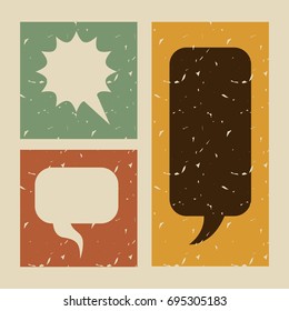 icon set pop art comics