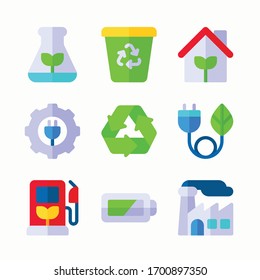 Icon Set Renewable for different seasons.