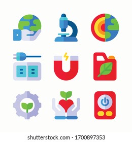 Icon Set Renewable for different seasons.