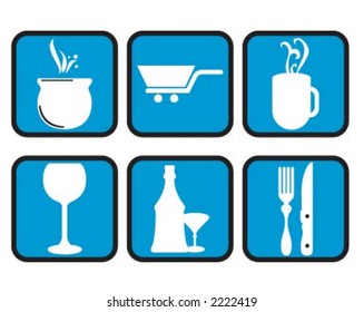 icon set restaurant
