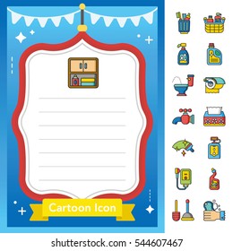 icon set sanitary vector