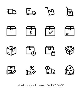 Icon set - Shopping