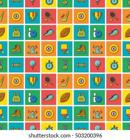 icon set sport vector