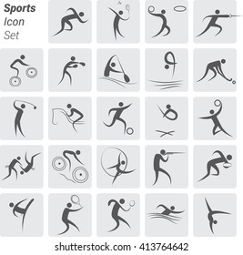 Icon Set - Sports / Fitness / Athletics