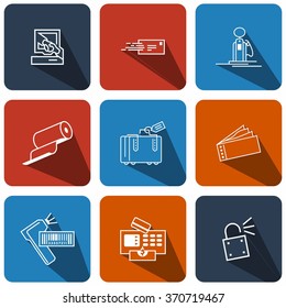 icon set supermarket