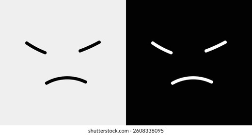 Icon set that represents happiness, anger, sadness, etc.