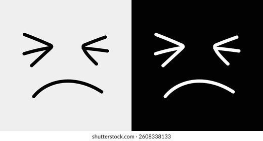 Icon set that represents happiness, anger, sadness, etc.
