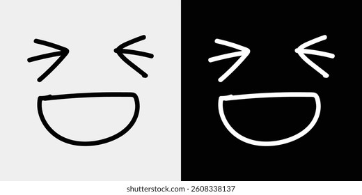 Icon set that represents happiness, anger, sadness, etc.