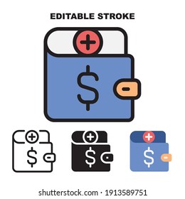 Icon Set Top Up mit 4 verschiedenen Stilen. Gefüllt, Umriss, Glyphe und Linienfarbe. Bearbeitbarer Strich und Pixel perfekt.