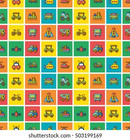 icon set trans vector