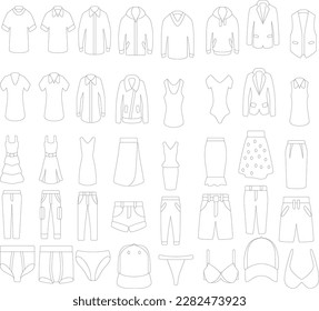 icon set for UI needs and the like with various types of needs