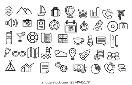 Icon Set  Vector design Icon Se