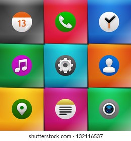 Icon set. Vector eps 10.
