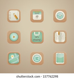 Icon set. Vector. Eps 10