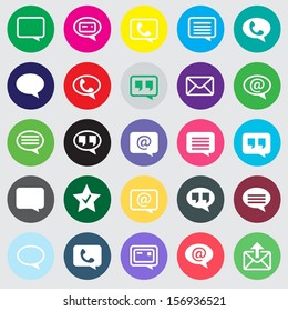 Icon set vector illustration collection