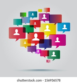 Icon set vector illustration collection