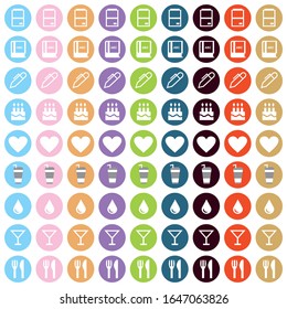 Icon Set Vector For Planner