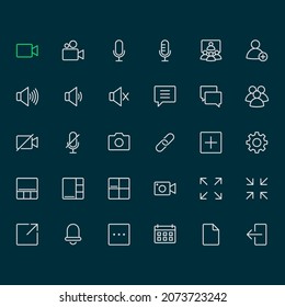 Icon set vector for a suit for everything, for fun, for business, for a serious, for a website, for mobile application, for programs