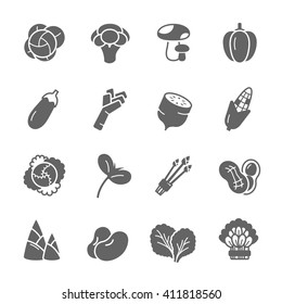 Icon set - vegetable