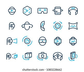 icon set virtual reality ,icon and symbol