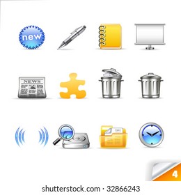 icon set - web