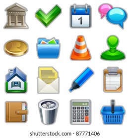 Icon set for web, business or print.