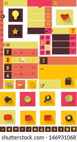 Icon set for web design