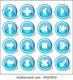 Icon Set for Web. phone