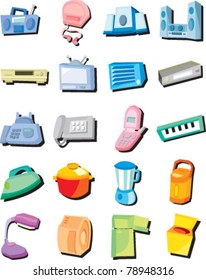 icon set-Home Appliances