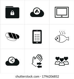 Icon sets perfect for contemporary designs