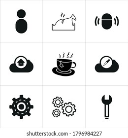 Icon-Sets perfekt für zeitgenössische Designs