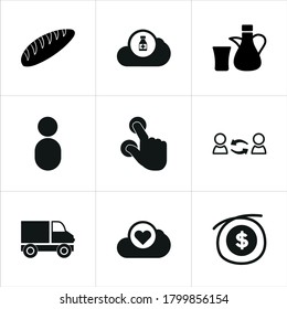 Icon sets perfect for contemporary designs