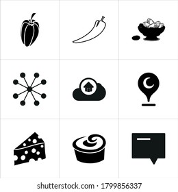 Icon sets perfect for contemporary designs