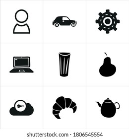 Icon sets perfect for contemporary designs