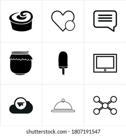 Icon sets perfect for contemporary designs