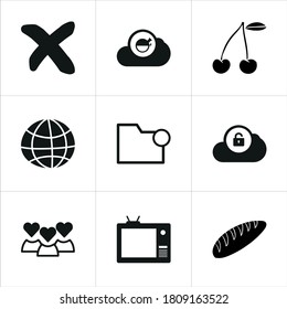 Icon-Sets perfekt für zeitgenössische Designs