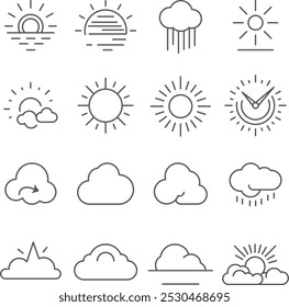 icon sets for weather condition