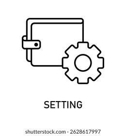 Icon a setting, isolated against a clean background.